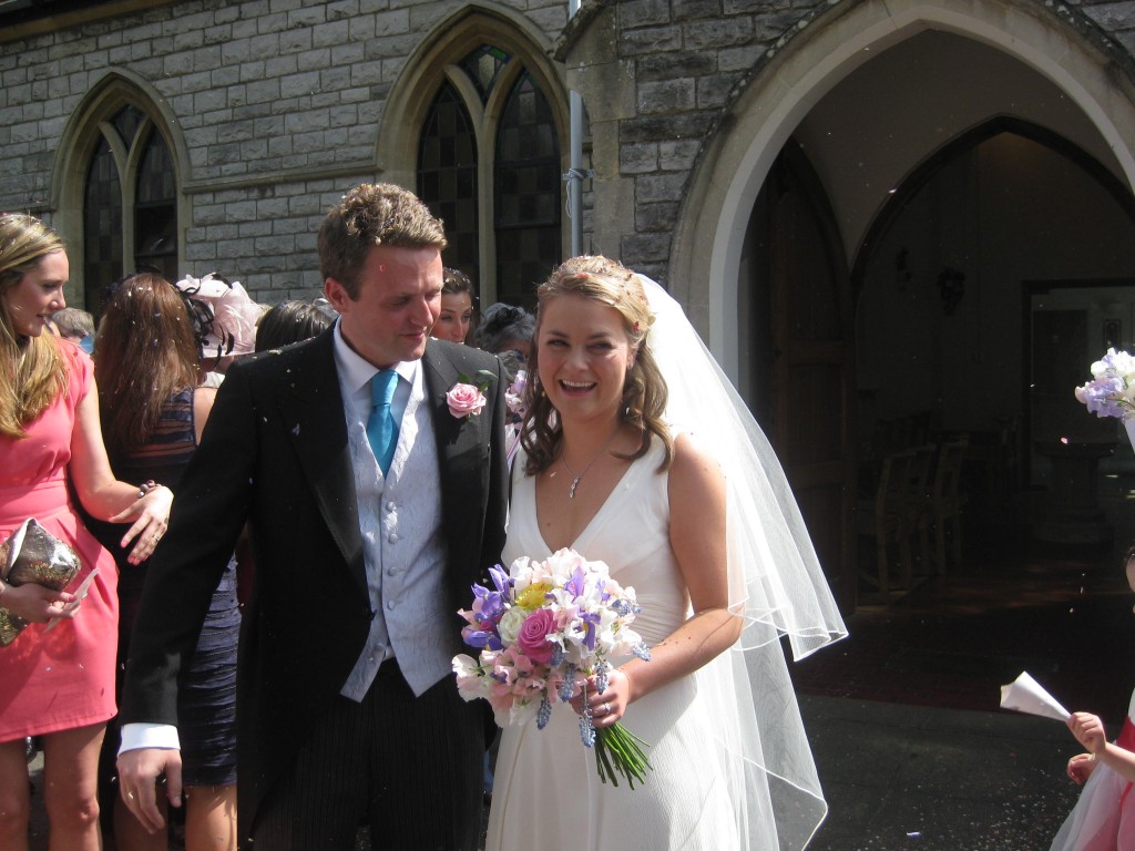 Natasha and Robin the new Mr and Mrs. Chase